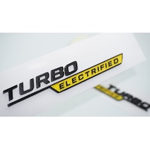 Dk Tuning Benz Turbo Electrified Çamurluk Yanı Sarı Logo Amblem