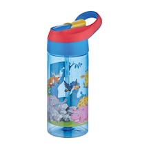 Vagonlife Fiftyfifty 500ml Tritan Kalın Pipetli Çocuk Okul Su Matarası Mavi Diğer