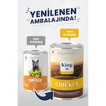 Tr Tavuklu Kedi Konservesi, Sos İçerisinde Et Parçacıklı, 400 G X 24 Adet