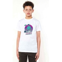Tshirthane Pubg Wınner Adam Baskılı Unisex Çocuk Beyaz T-Shirt