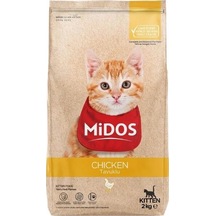 Midos Tavuklu Yavru Kedi Maması 2 KG