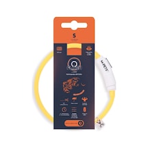 M-pets Flash Led Boyun Tasma Orange M