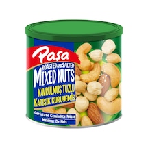 Kavrulmuş Tuzlu Karışık Kuruyemiş, Teneke Kutu, 150 Gr, Fındık-badem-kaju-yer Fıstığı Diğer