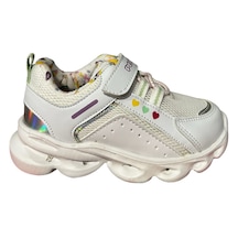 Pepino Py23-1429 Patik Çocuk Spor Ayakkabı Işıklı Beyaz Yeşil Beyaz Yeşil Beyaz - Yeşil