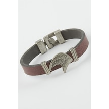Kartal - 501 - Suni Deri - Csmo-tex - Bileklik Bordo