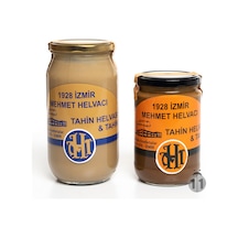 1928 Mehmet Helvacı Tahin Paketi Çifte Kavrulmuş 700 G + Natürel Tahin 1 KG