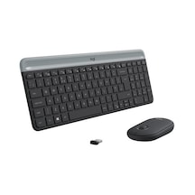 Logıtech Mk470 Siyah, 920-009435, Kablosuz, Türkçe Q, Klavye Mouse Set Optik