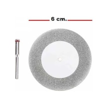 Elmas Disk 6mm Çap Cam Beton Mermer Granit Kesme Diski Bağlantı