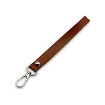 Sensy Deri Çanta Elciği 15 Cm Taba