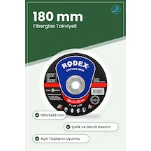 Daire Testere Bıçağı Metal Kesici Disk 180x3x22 Mm Açılı Taşlayıc