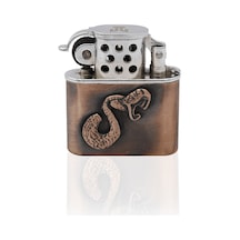 Zekupp Joker Çakmak - Zippo Yılan Tasarımlı Çakmak