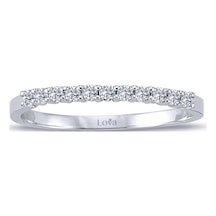 Lova 0,18 Karat Pırlanta Yarımtur Yüzük - 1040218