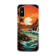 Infinix Gt 30 Pro Kılıf Boutique Baskılı Resimli Retro Mountain Pcode -079