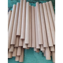 Ncy Ahşap Kavale Çıta Kavela Fırınlı Meşe Silindir 30 CM 20 MM 20 Adet