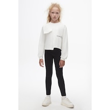 Nk Kids Band 37317 Kız Çocuk Sweatshirt Ekru