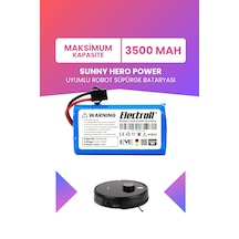 Sunny Hero Power Uyumlu Batarya Maksimum Kapasite 3500mah Pil