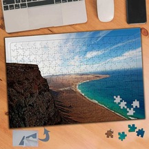 Dağ, Kumsal Ve Deniz 240 Parça Puzzle Yapboz Tablo-662