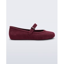 Melissa Soft Ballerina Velvet Kız Çocuk Ayakkabı 35941 Kırmızı