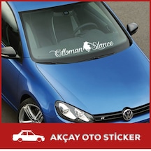 Ottoman Stance Sticker Osmanlı Sticker Arma Sticker Oto Sticker
