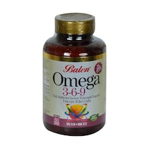 Balen Omega 3-6-9 1585 Mg x 60 Yumuşak Kapsül Epa-18 Dha-12