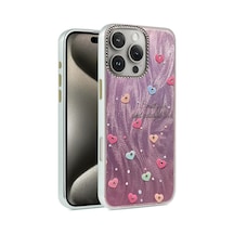 Apple iPhone Uyumlu  16 Pro Max Uyumlu Kılıf Blade Aynalı Desenli Kapak - Desen 8