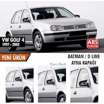 Volkswagen Golf 4 (1997 - 2003) Batman Yarasa Ayna Kapağı (parlak S