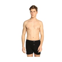 Tutku Erkek Lacivert Pamuklu Düğmeli Boxer 6 Adet 001