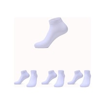 3Lü Erkek Pamuklu Penye Kısa Patik Çorap