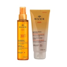 Nuxe Bronzlaştırıcı Vücut Yağı SPF30 150 ML + Şampuan 200 ML