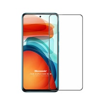 Xiaomi Poco X3 Gt Tam Kaplayan Temperli Cam Ekran Koruyucu Siyah