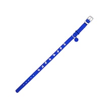 Royalist Pc-11 Pati Baskılı Kedi-köpek Tasması 10mm 30cm Mavi Çok Renkli