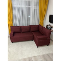 Modern Style Home Köşe Takımı Bordo Modernk024 Modern Style Home Köşe Takımı Bordo Modernk024