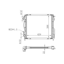 Orıs Brn009022 Motor Radyatoru 7700806575