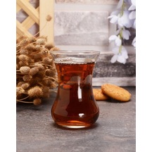 Paşabahçe Vefa Çay Bardağı 6'lı Bardak Pencereli Kutu - 42771 çok renkli