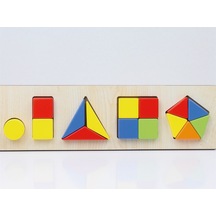 Ahşap Parça Bütün Geometrik Şekiller