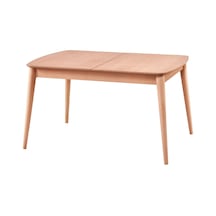 Evimeaksesuar Retro Konik Oval Köşeli Masa 90X140 Açılır Kapanır Ahşap