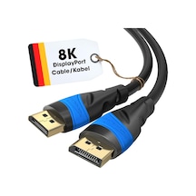 Kabeldirekt 8k Displayport Kablo 2,9m