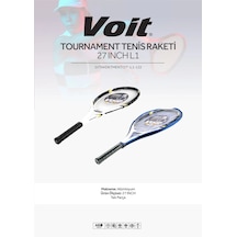 Voit Tournament Pro Tenis Raketi 27 Inch L1 Fosfor