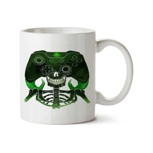 Alien Xbox İki Tarafı Baskılı Kupa Bardak Çok Renkli