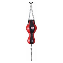 Lonsdale 18 Kg L-Core Deri Boks Torbası 3571 Kırmızı - Siyah