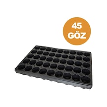 45 Göz Viyol (10 Adet) Fide Yetiştirme Viyolü Fidan Yetiştirme Ka
