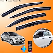 Focus 2 Sedan Mügen Cam Rüzgarlığı Abs Nikelajlı Cam Rüzgarlığı 2005-2011 4 Lü + Ebrayn 150 Ml Koku