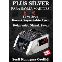Plus Silver Para Sayma Makinesi
