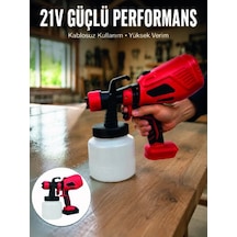 Lb 800 Ml Geniş Hazne İle Kesintisiz Boya Uygulaması