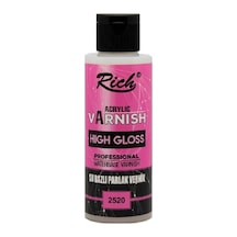 2520 Hıgh Gloss Su Bazlı Vernik Parlak 01676 120 Cc