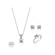 Swarovski Tektaş Gümüş Takı Seti (437732084)