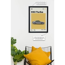 993 Turbo Özel Tasarım Poster Tablo