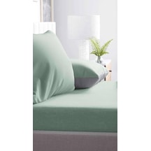 Gercella 210x240 Çift Kişilik Çarşaf Mint