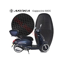 Arora Cappucino 50Cc Motosiklet Sele Kılıfı 3D Çift Katlı File 6M