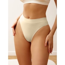 Navelli Model Seamless Beli Lastikli Rahat Tanga Külot Ten Renk Ten